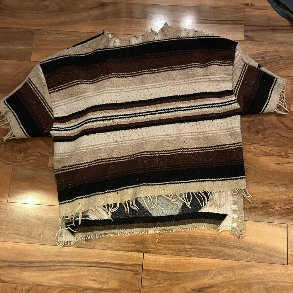 Originals Striped Vest - Brown and Cream
